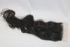 5x5 ultra thin transparent lace closure in the wavy texture 